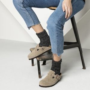 Genuine suede Birkenstocks. Size 5